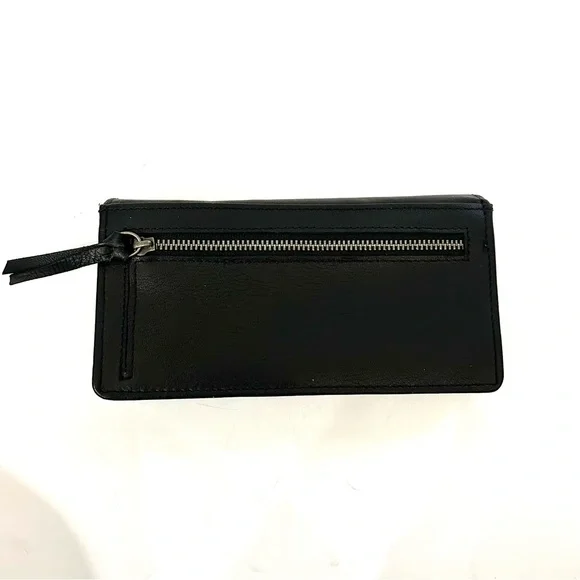 New Black Leather Wallet by Spikes & Sparrow - Picture 9 of 12